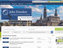 Tablet Screenshot of jobs-dresden.com